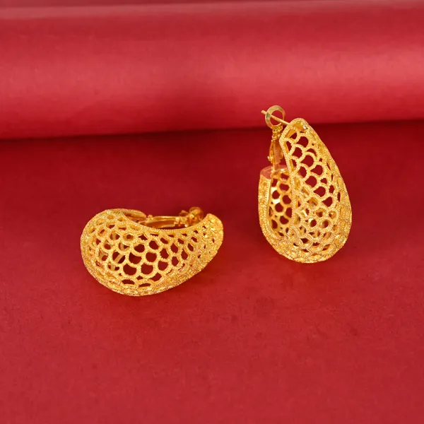 Gold_Plated_Lace_Teardrop_Earrings
