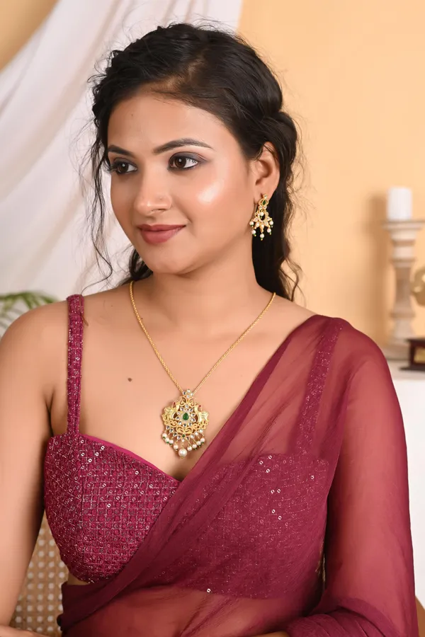 Gold_Plated__Pendent_Set