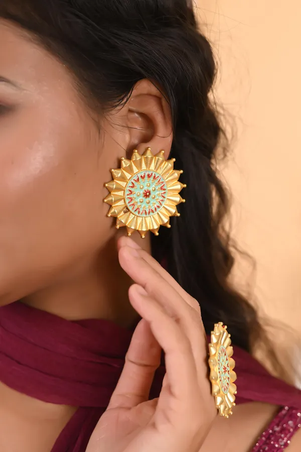 Gold_Plated_Earring_Set