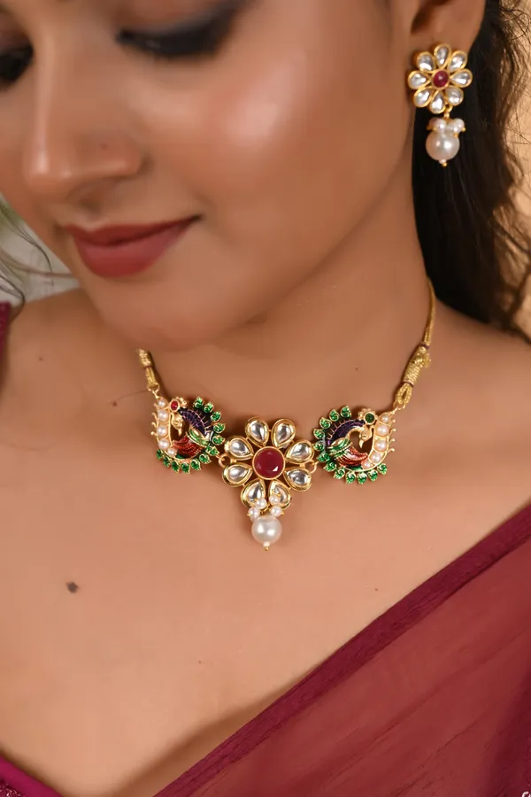 Meenakari_&_Kundan_Studded_Choker_Set