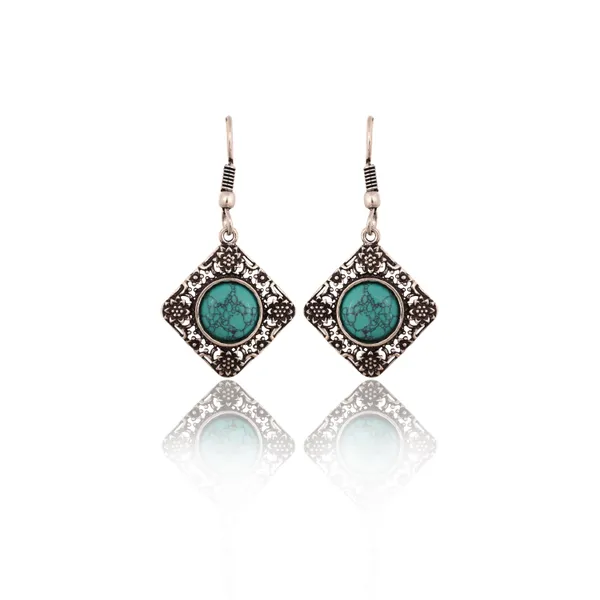 Silver_Oxidised_Drop_Earring