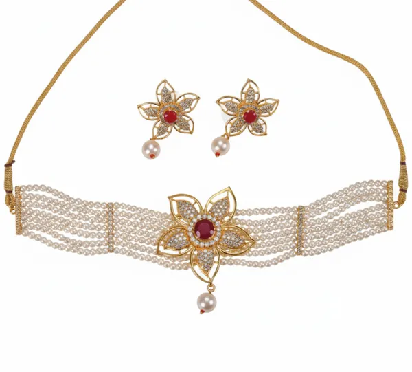 Zircon_Studded_White_Jewellery_Set