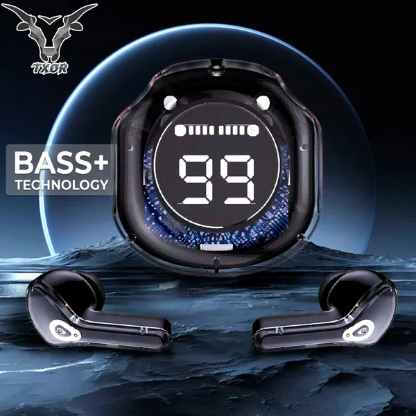 TXOR_RACOON_PRO_V1_TWS_EARBUDS,_IN-EAR_v5.3_Bluetooth_&_Gaming_LED_Display_,_IPX6_Splashproof_&_20_Hrs_Playtime,_Black_Color
