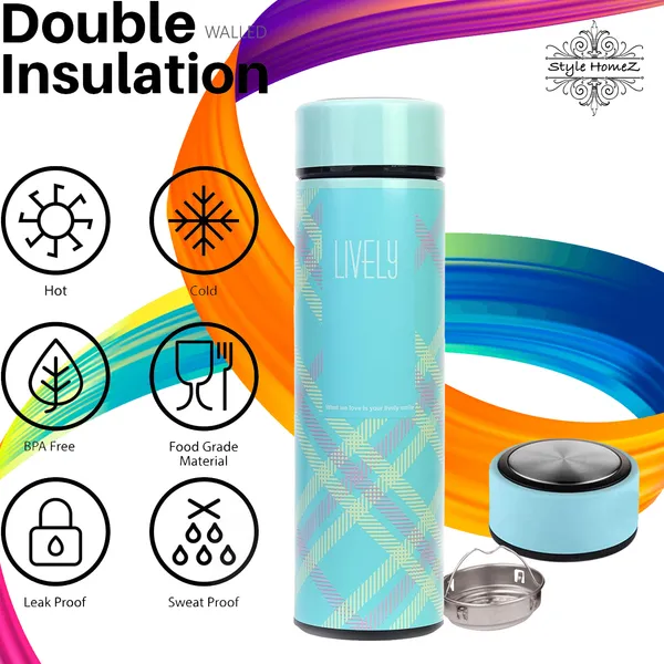 TXOR_STAZY_LIVELY,_Double_Wall_Vacuum_Insulated_Stainless_Steel_Flask_BPA_Free_Thermos_Travel_Water_Bottle_Sipper_480_ml_-_Hot_&_Cold_12_Hours,_TEAL_Color