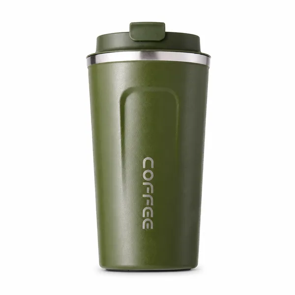 TXOR_WYLD,_Double_Wall_Stainless_Steel_Vacuum_Insulated_Coffee_Flask_With_Safety_Lid_Lock,_Forest_Green_Color_510_ml_Hot_n_Cold_Tumbler