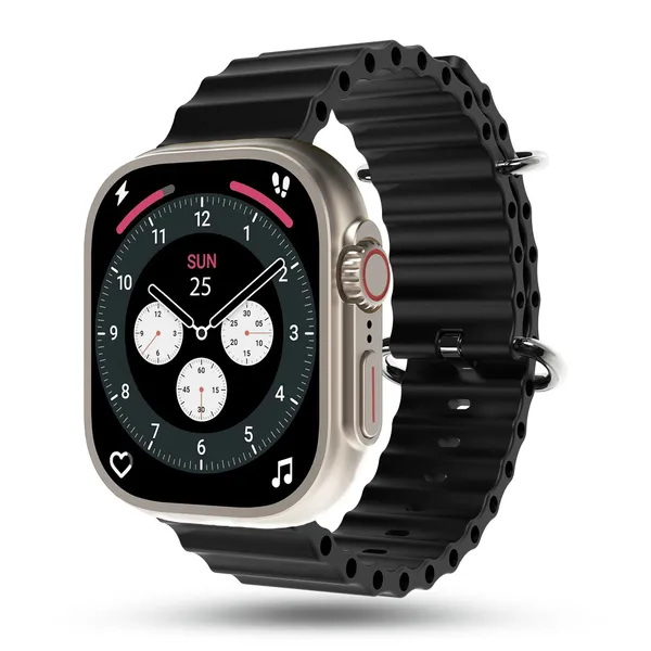 TXOR_EPIC_ULTRA,_Smart_Watch_with_BT_Calling,_Infinity_AMOLED_Split_Screen_1.78"_HD_Display_368*448px_(APP_:_WWFIT2.0),_Silver_Black