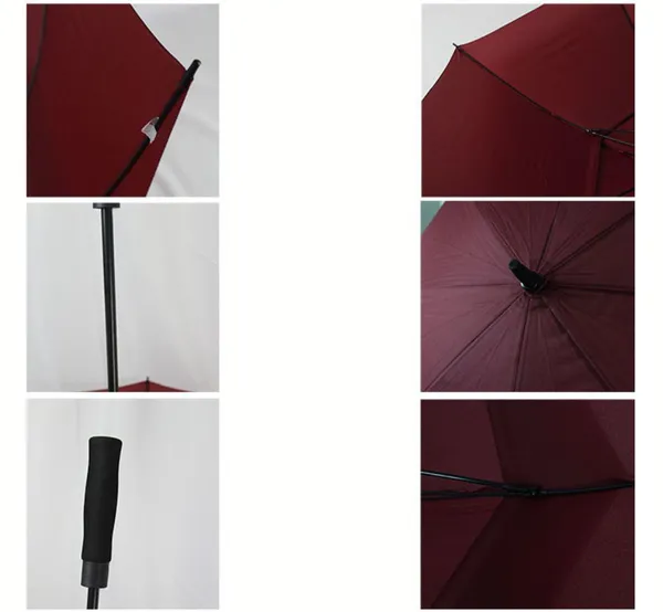 TXOR_Luxury_Collection_Extra_Large_Auto_Open_Single_Canopy_Golf_Umbrella,_Wind_Proof_Vent_Canopy_Cherry_Color_(150_cm_|_60_inch)