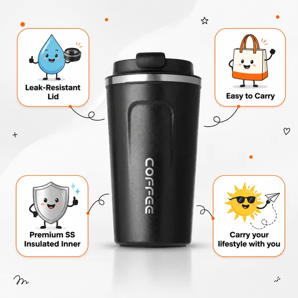 TXOR_WYLD,_Double_Wall_Stainless_Steel_Vacuum_Insulated_Coffee_Flask_With_Safety_Lid_Lock,_Black_Color_510_ml_Hot_n_Cold_Tumbler