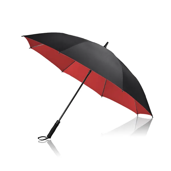 TXOR_Luxury_Collection_Extra_Large_Auto_Open_Single_Canopy_Golf_Umbrella,_Wind_Proof_Vent_Canopy_Black_Red_Color_(150_cm_|_60_inch)