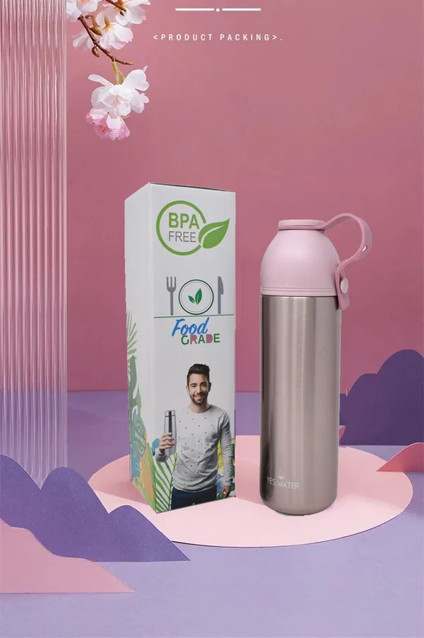 TXOR_YESWATER_Flask,_The_Skinny_Vacuum_Insulated_Thermosteel_Bottle,_Stainless_Steel_Thermos_BPA_Free,_Beauty_Pink_Color_450_ml