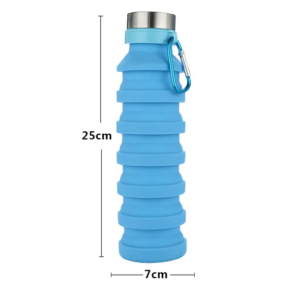 TXOR_Squeez-I,_Food_Grade_BPA_Free_Silicon_Collapsible_Water_Bottle,_Teal_Color_550_ML