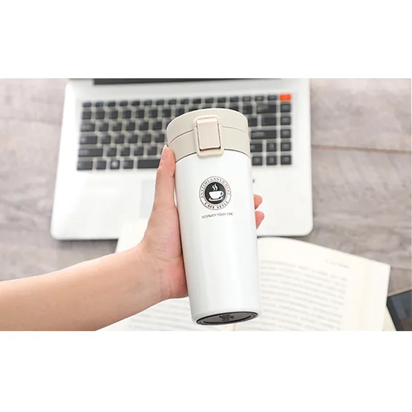 TXOR_STAX,_Double_Wall_Stainless_Steel_Vacuum_Insulated_Coffee_Flask_With_Safety_Lock_Sipper,Tumbler_White_Color_300_ml_Hot_n_Cold