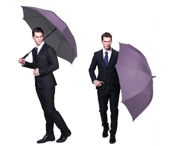TXOR_Luxury_Collection_Extra_Large_Auto_Open_Single_Canopy_Golf_Umbrella,_Wind_Proof_Vent_Canopy_Purple_Color_(150_cm_|_60_inch)