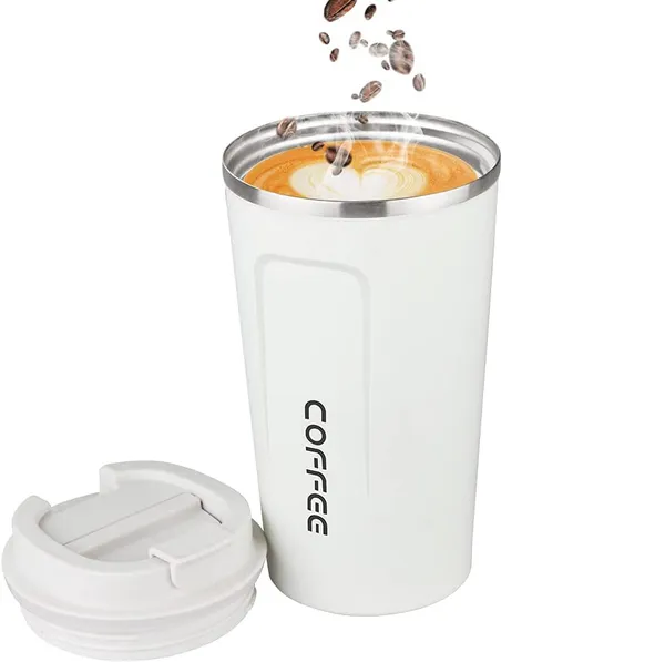 TXOR_WYLD,_Double_Wall_Stainless_Steel_Vacuum_Insulated_Coffee_Flask_With_Safety_Lid_Lock,_White_Color_510_ml_Hot_n_Cold_Tumbler