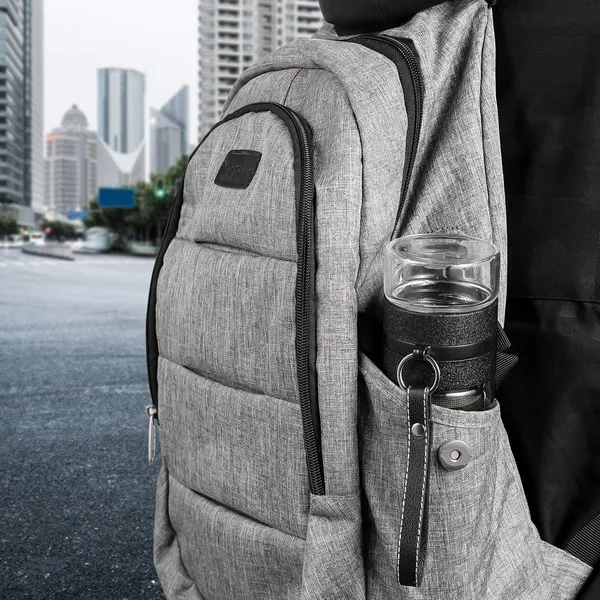 TXOR_INFUZE_PLUS,_Insulated_Borosilicate_Glass_Bottle_with_TEA_&_FRUIT_Infuser,_400_ml_with_Inbuilt_Cup_and_Mesh_Filter_Black_Color
