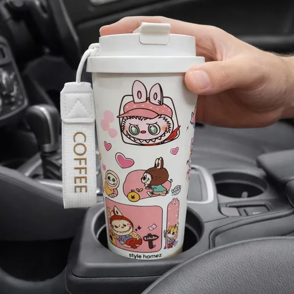 TXOR_kawaii_v1.0,_500_ml_Double_Wall_Stainless_Steel_Vacuum_Insulated_Coffee_Flask_With_Safety_Lock_&_Sipper,_LABUBU_DOLL_MISCHI_4_Hot_n_Cold_Tumbler