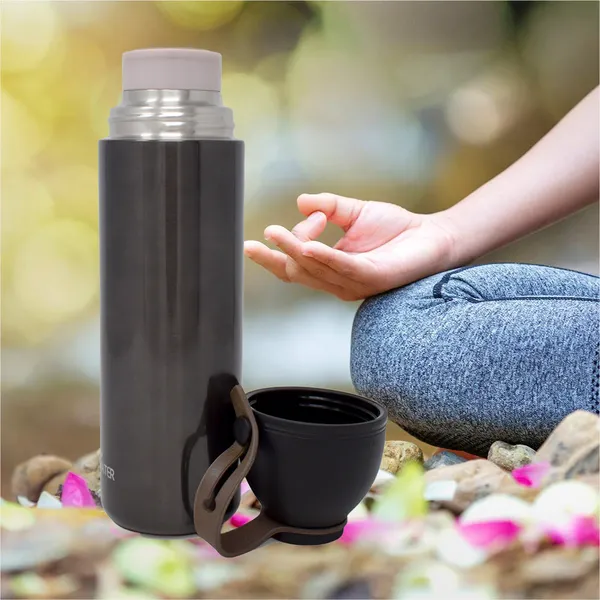 TXOR_YESWATER_Flask,_The_Skinny_Vacuum_Insulated_Thermosteel_Bottle,_Stainless_Steel_Thermos_BPA_Free,_MAST_Black_Color_450_ml