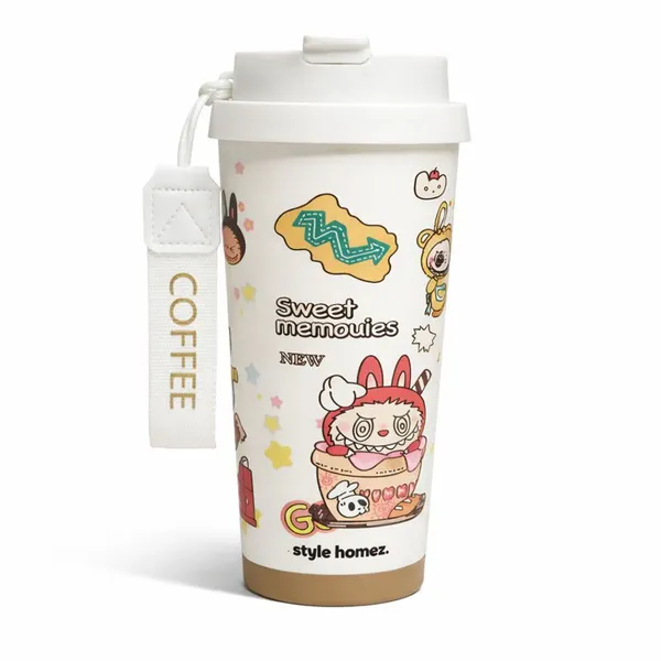TXOR_kawaii_v1.0,_500_ml_Double_Wall_Stainless_Steel_Vacuum_Insulated_Coffee_Flask_With_Safety_Lock_&_Sipper,_LABUBU_DOLL_MISCHI_1_Hot_n_Cold_Tumbler