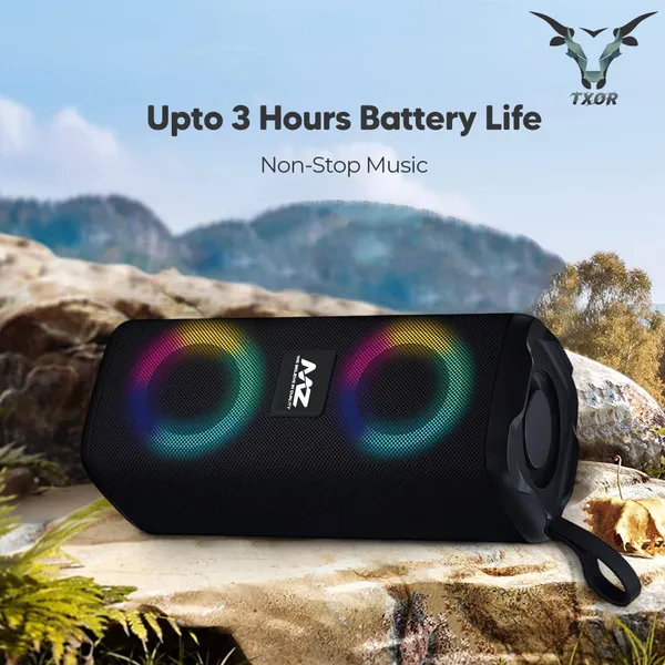 TXOR_REVOLVE,_10W_IPX5_Bluetooth_Speaker_with_TWS,_Dynamic_Powerful_Bass_and_1200_mAh_Battery,_USB_and_Memory_Card_Slot,_Black_Color