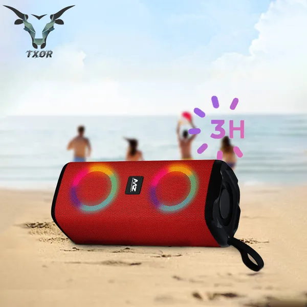 TXOR_REVOLVE,_10W_IPX5_Bluetooth_Speaker_with_TWS,_Dynamic_Powerful_Bass_and_1200_mAh_Battery,_USB_and_Memory_Card_Slot,_Red_Color