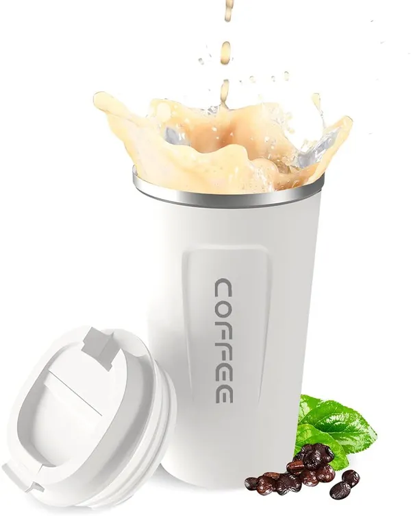 TXOR_WYLD,_Double_Wall_Stainless_Steel_Vacuum_Insulated_Coffee_Flask_With_Safety_Lid_Lock,_White_Color_510_ml_Hot_n_Cold_Tumbler