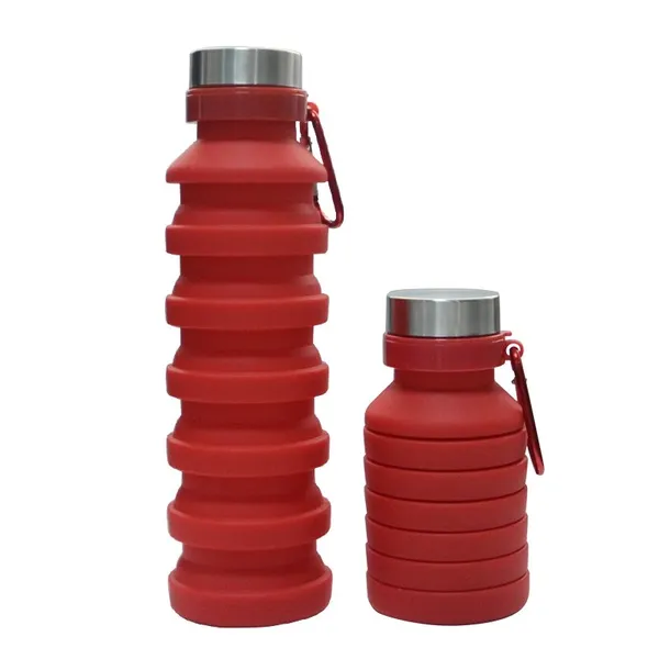 TXOR_Squeez-I,_Food_Grade_BPA_Free_Silicon_Collapsible_Water_Bottle,_Red_Color_550_ML