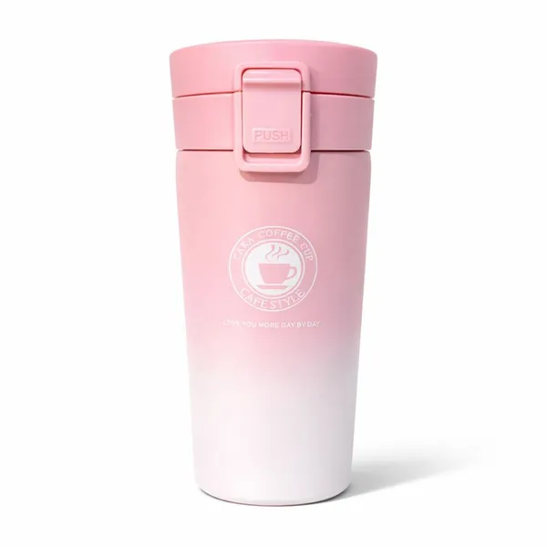 TXOR_STAX_PRIME,_380_ml_Double_Wall_Stainless_Steel_Vacuum_Insulated_Coffee_Flask_With_Safety_Lock_&_Sipper,_Pink_White_Color_Hot_n_Cold_Tumbler