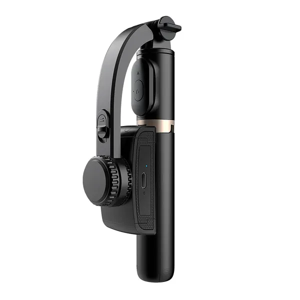 TXOR_ALEX,_One-AXIS_Gimbal_Stabilizer_for_Smartphone,_Extendable_Bluetooth_Selfie_Stick_&_Tripod,_1-AXIS_Black_Color