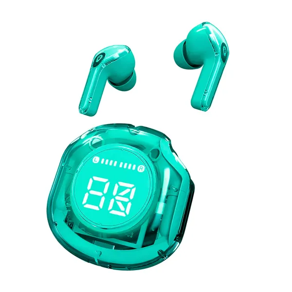 TXOR_RACOON_PRO_V1_TWS_EARBUDS,_IN-EAR_v5.3_Bluetooth_&_Gaming_LED_Display_,_IPX6_Splashproof_&_20_Hrs_Playtime,_Green_Color