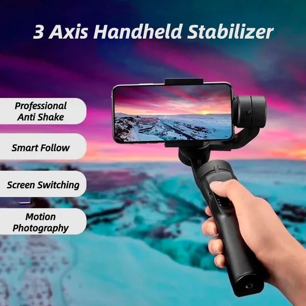 TXOR_ALPHA,_Three-AXIS_Handheld_4.0_Gimbal_Stabilizer_for_Smartphone,_Anti_Shake_System_&_Face_Tracking,_3-AXIS_Black_Color