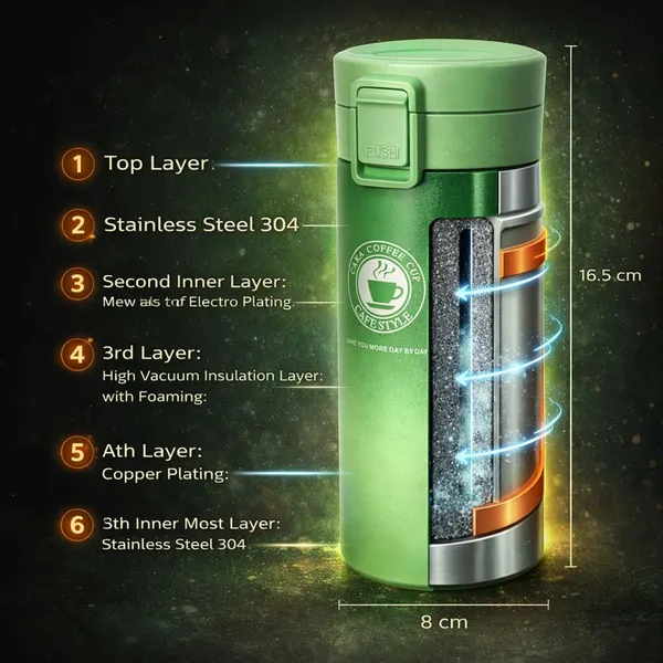 TXOR_STAX_PRIME,_380_ml_Double_Wall_Stainless_Steel_Vacuum_Insulated_Coffee_Flask_With_Safety_Lock_&_Sipper,_MATCHA_Color_Hot_n_Cold_Tumbler