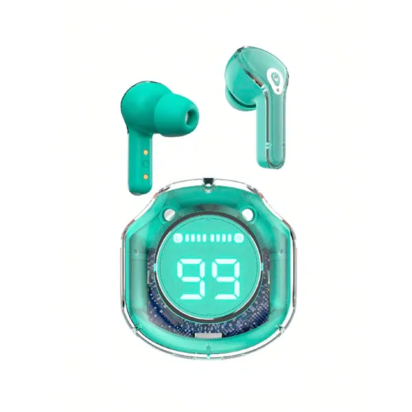TXOR_RACOON_PRO_V1_TWS_EARBUDS,_IN-EAR_v5.3_Bluetooth_&_Gaming_LED_Display_,_IPX6_Splashproof_&_20_Hrs_Playtime,_Green_Color