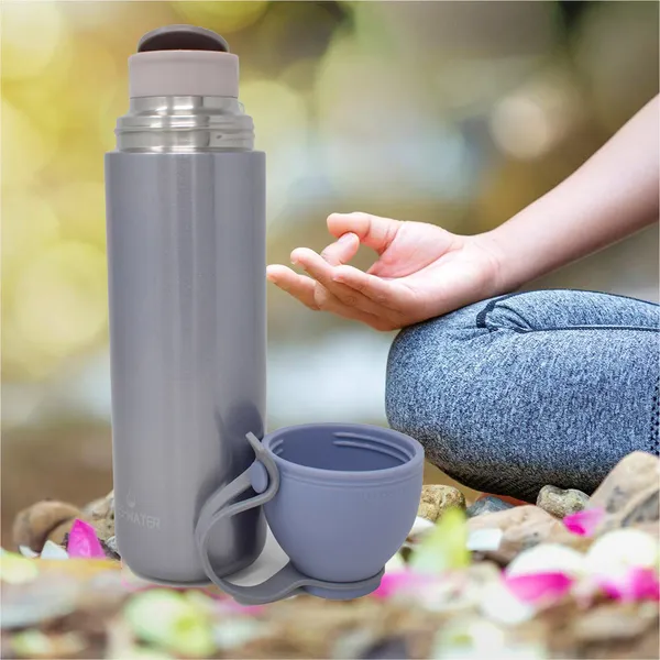 TXOR_YESWATER_Flask,_The_Skinny_Vacuum_Insulated_Thermosteel_Bottle,_Stainless_Steel_Thermos_BPA_Free,_Nave_Blue_Color_450_ml