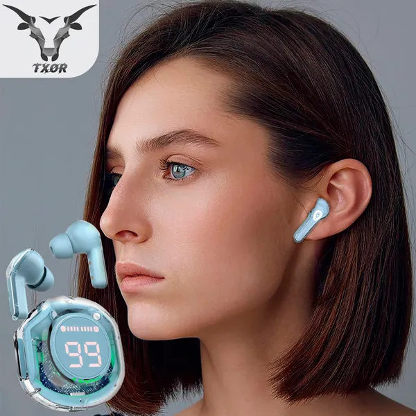 TXOR_RACOON_PRO_V1_TWS_EARBUDS,_IN-EAR_v5.3_Bluetooth_&_Gaming_LED_Display_,_IPX6_Splashproof_&_20_Hrs_Playtime,_Blue_Color