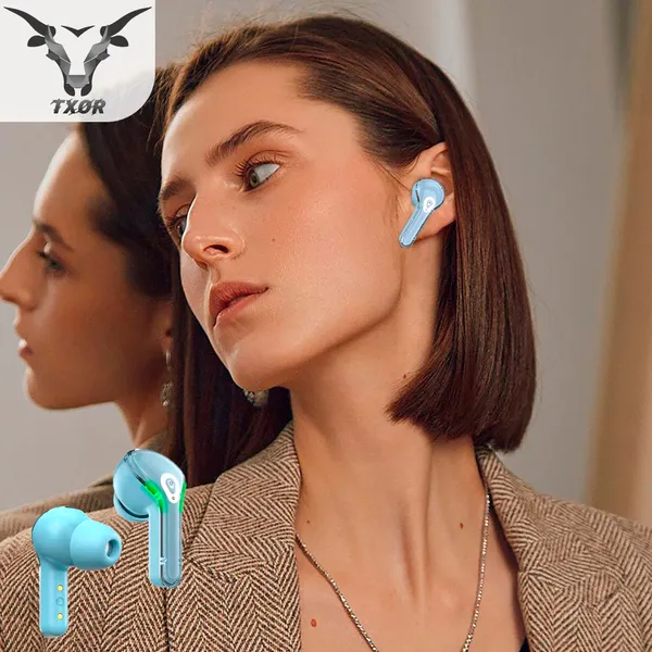 TXOR_RACOON_PRO_V1_TWS_EARBUDS,_IN-EAR_v5.3_Bluetooth_&_Gaming_LED_Display_,_IPX6_Splashproof_&_20_Hrs_Playtime,_Blue_Color