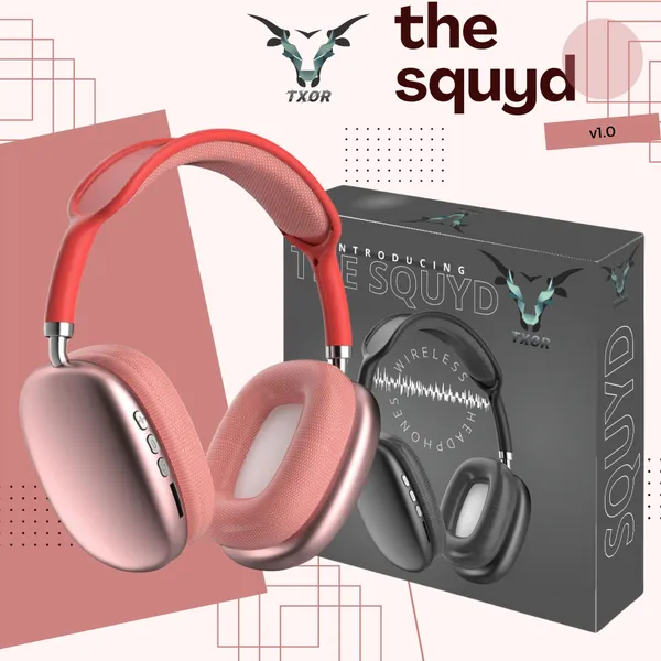 TXOR_SQUYD,_Wireless_Bluetooth_Calling_Over_Ear_6+_hrs_Playtime_Headphones_with_Immersive_Noise_Cancellation_(HYBRID-Bass),_Coral_Red_Color