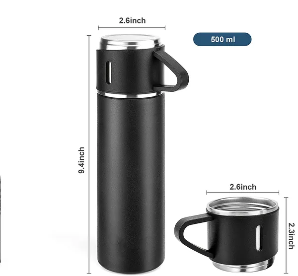 TXOR_TRIPLEE,_Stainless_Steel_Vacuum_Insulated_Flask_with_Set_of_3_Cups_Hot_&_Cold_12_Hours_BPA_Free_Thermos_500_ml,_Black_Color