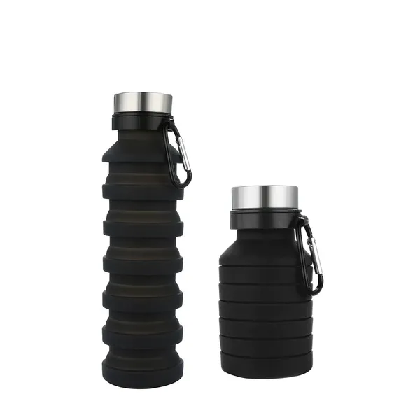 TXOR_Squeez-I,_Food_Grade_BPA_Free_Silicon_Collapsible_Water_Bottle,_Black_Color_550_ML