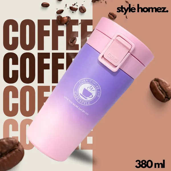 TXOR_STAX_PRIME,_380_ml_Double_Wall_Stainless_Steel_Vacuum_Insulated_Coffee_Flask_With_Safety_Lock_&_Sipper,_Purple_Pink_Color_Hot_n_Cold_Tumbler