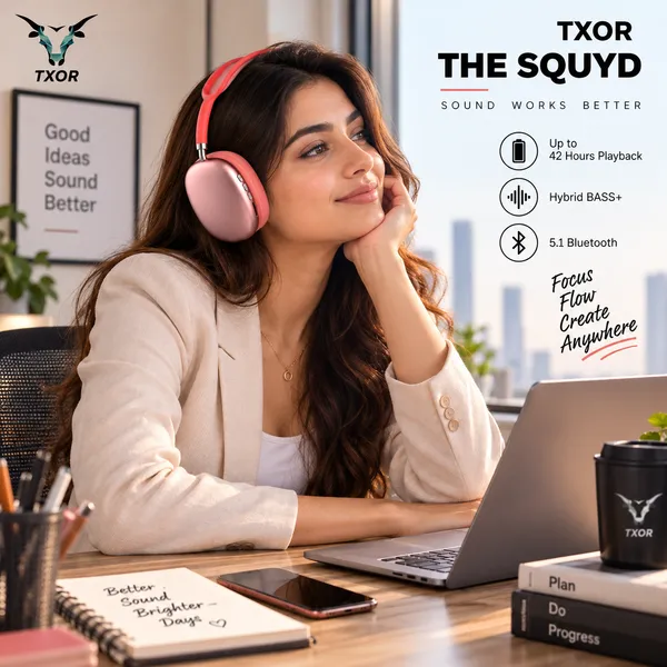 TXOR_SQUYD,_Wireless_Bluetooth_Calling_Over_Ear_6+_hrs_Playtime_Headphones_with_Immersive_Noise_Cancellation_(HYBRID-Bass),_Coral_Red_Color