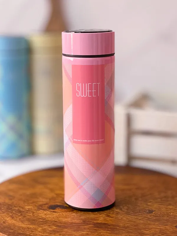 TXOR_STAZY_SWEET,_Double_Wall_Vacuum_Insulated_Stainless_Steel_Flask_BPA_Free_Thermos_Travel_Water_Bottle_Sipper_480_ml_-_Hot_&_Cold_12_Hours,_PINK_Color