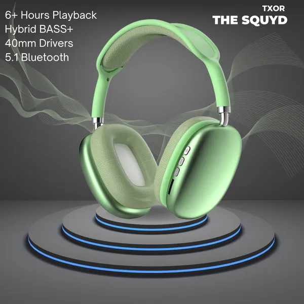 TXOR_SQUYD,_Wireless_Bluetooth_Calling_Over_Ear_6+_hrs_Playtime_Headphones_with_Immersive_Noise_Cancellation_(HYBRID-Bass),_Celad_Green_Color