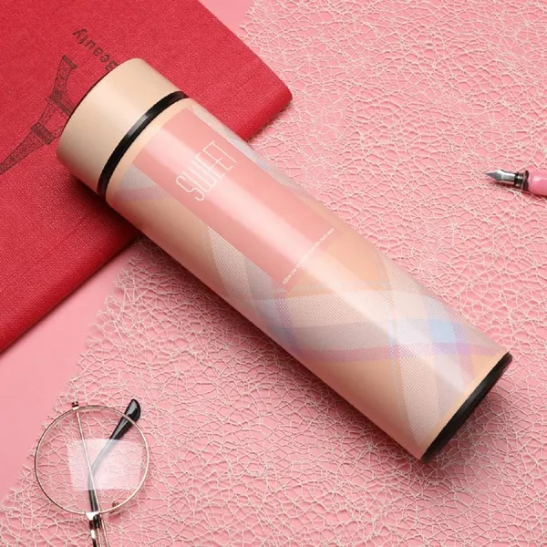 TXOR_STAZY_SWEET,_Double_Wall_Vacuum_Insulated_Stainless_Steel_Flask_BPA_Free_Thermos_Travel_Water_Bottle_Sipper_480_ml_-_Hot_&_Cold_12_Hours,_PINK_Color