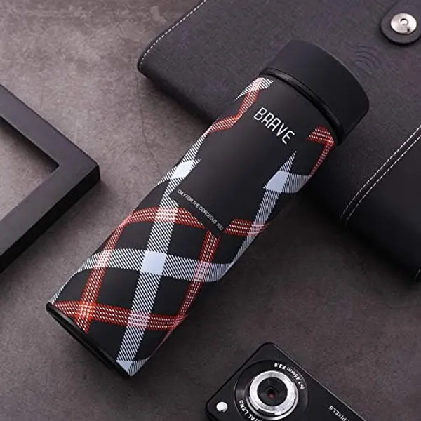 TXOR_STAZY_BRAVE,_Double_Wall_Vacuum_Insulated_Stainless_Steel_Flask_BPA_Free_Thermos_Travel_Water_Bottle_Sipper_480_ml_-_Hot_&_Cold_12_Hours,_BLACK_Color