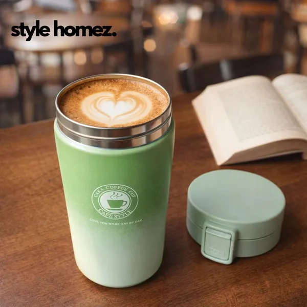 TXOR_STAX_PRIME,_380_ml_Double_Wall_Stainless_Steel_Vacuum_Insulated_Coffee_Flask_With_Safety_Lock_&_Sipper,_MATCHA_Color_Hot_n_Cold_Tumbler