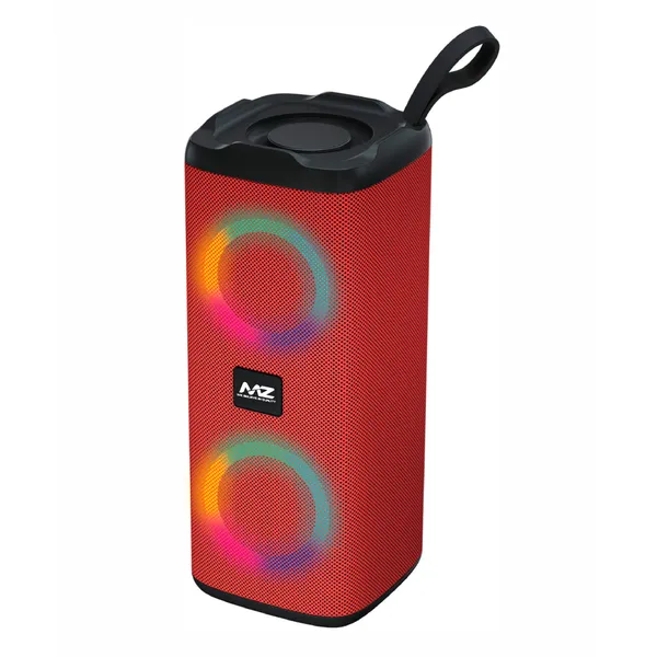 TXOR_REVOLVE,_10W_IPX5_Bluetooth_Speaker_with_TWS,_Dynamic_Powerful_Bass_and_1200_mAh_Battery,_USB_and_Memory_Card_Slot,_Red_Color