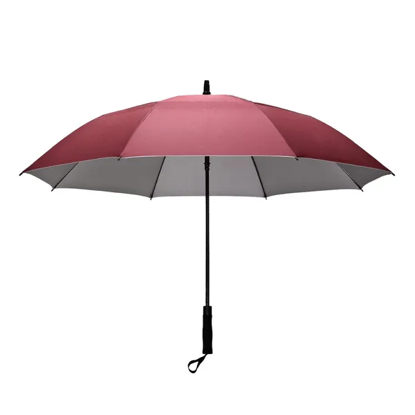 TXOR_Luxury_Collection_Extra_Large_Auto_Open_Single_Canopy_Golf_Umbrella,_Wind_Proof_Vent_Canopy_Cherry_Color_(150_cm_|_60_inch)