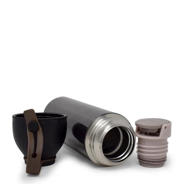 TXOR_YESWATER_Flask,_The_Skinny_Vacuum_Insulated_Thermosteel_Bottle,_Stainless_Steel_Thermos_BPA_Free,_MAST_Black_Color_450_ml