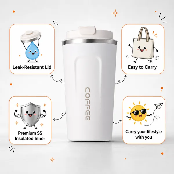 TXOR_WYLD,_Double_Wall_Stainless_Steel_Vacuum_Insulated_Coffee_Flask_With_Safety_Lid_Lock,_White_Color_510_ml_Hot_n_Cold_Tumbler
