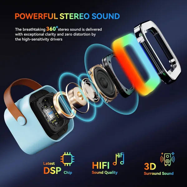 TXOR_LUNA,_Mini_Portable_Karaoke_5W_Bluetooth_LED_Speaker_with_Mic,_5-6_Hrs_Playtime_&_Voice_Changing_Effects,_Blue_Color